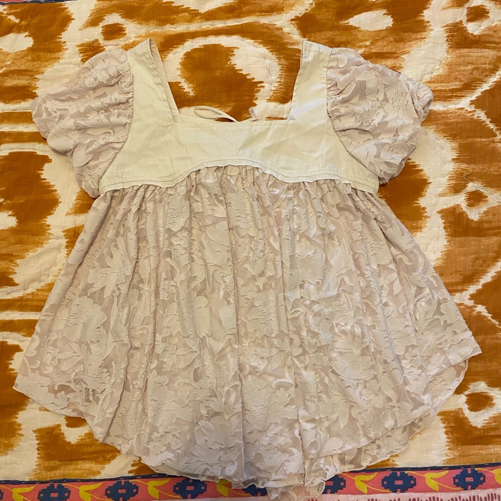 Free people sunrise to sunset blouse top